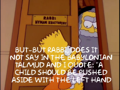 But Rabbi, does it not say