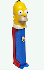 Pezuzah! Comes in many Simpsons characters
