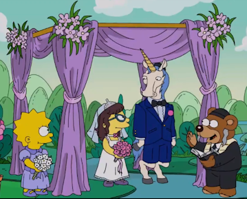 Lisa's imaginary Jewish friend gets married